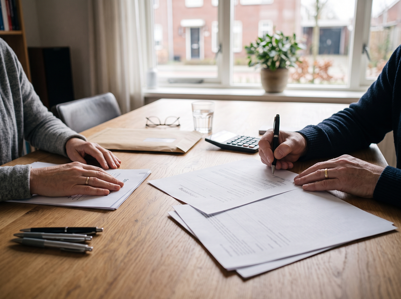 Een man schenkt zijn zoon tweemaal &euro; 100.000 via schuldigerkenningen, waarover hij jaarlijks 6%